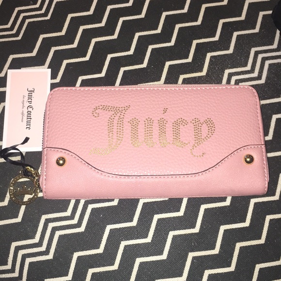 Juicy Couture Handbags - Juicy Couture Pink Continental Wallet
